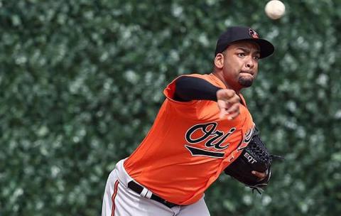 Odrisamer Despaigne debutó con los Orioles este miércoles en la noche