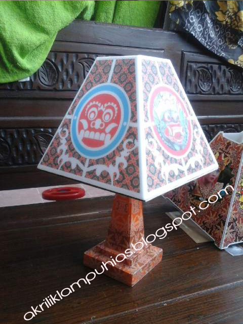 handicraft lampu  hias akrilik  untuk kamar desain sendiri 