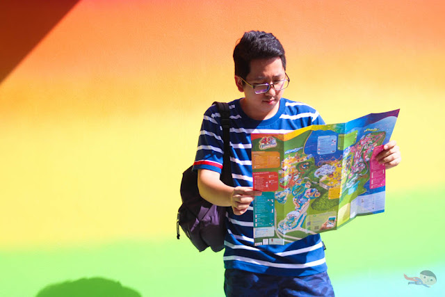 Renz Cheng in Ocean Park Hong Kong