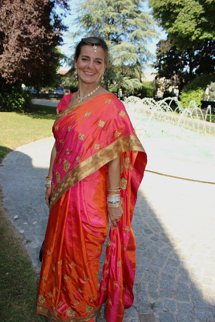 Sari indien, mariage indien, habits traditionnels, look du jour, les petites bulles de ma vie