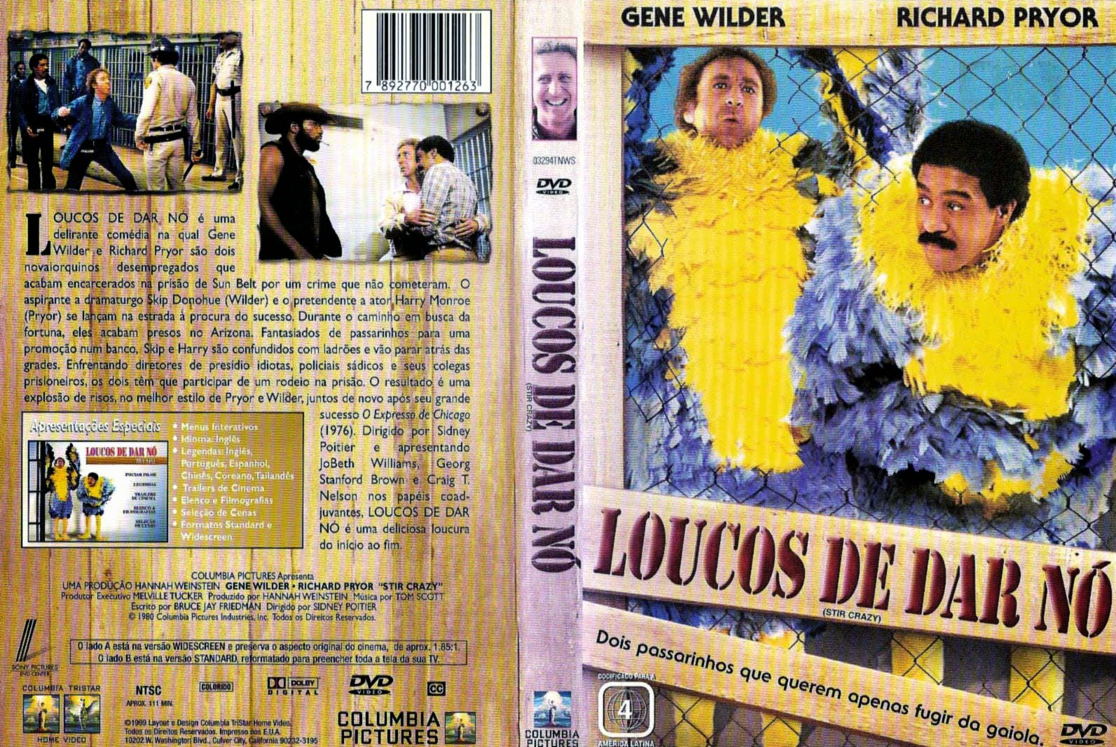 Capa DVD Loucos De Dar Nó