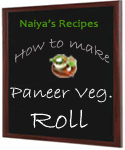 How to Make Paneer Veg. Roll