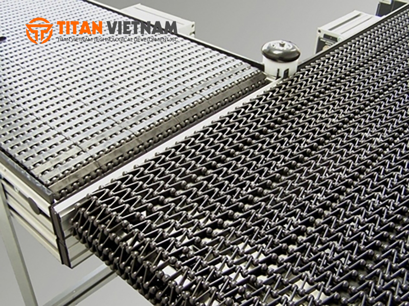 Ứng dụng của Băng Tải Lưới Inox Chịu Nhiệt