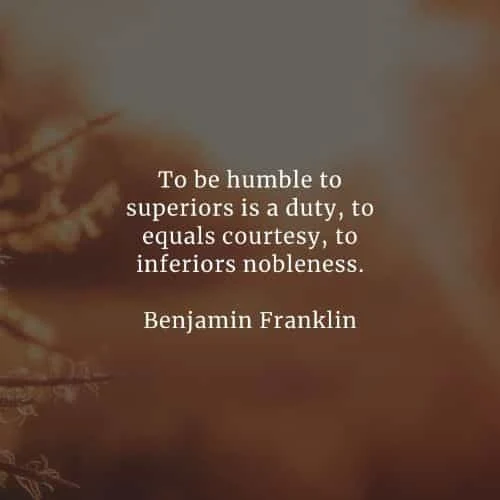 Famous quotes and sayings by Benjamin Franklin