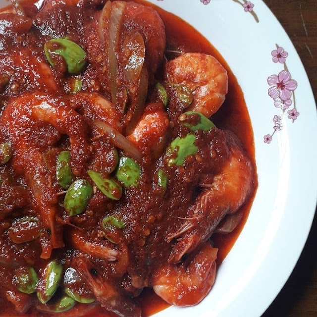 Resepi Sambal Tumis Udang Petai