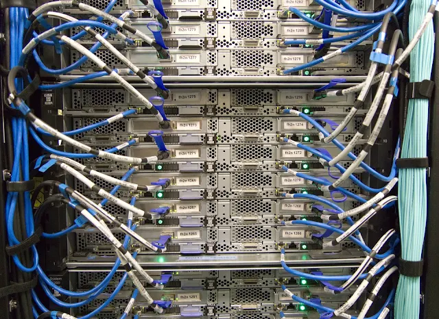 Alt: = "photo showing internet server connections"