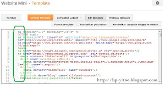 cara menyiasati editor html blank di blogspot