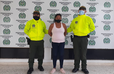 hoyennoticia.com, Capturada mujer por trafico de  drogas en Valledupar