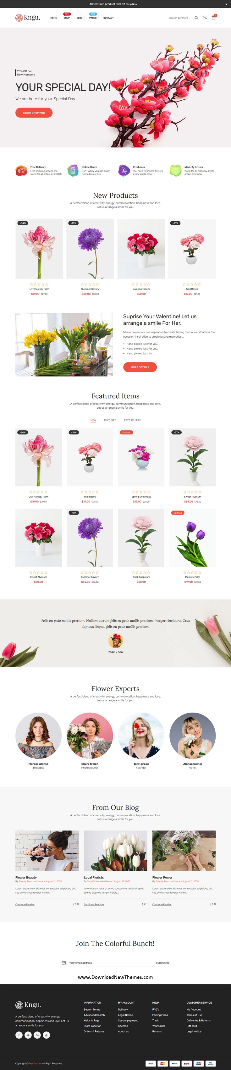 Flower Shopify Theme