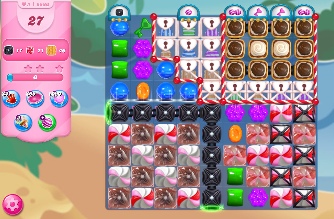 Candy Crush Saga level 8836