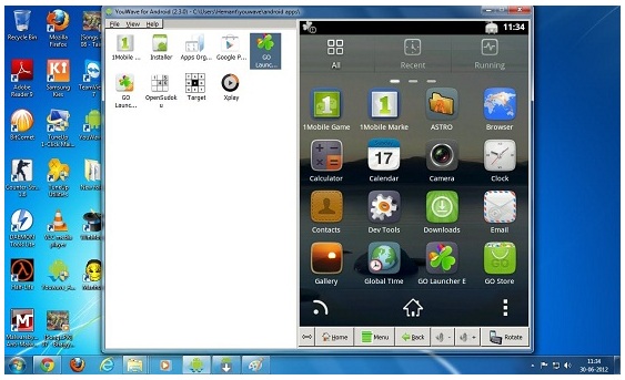 Download dan install Emulator Android YouWave for PC