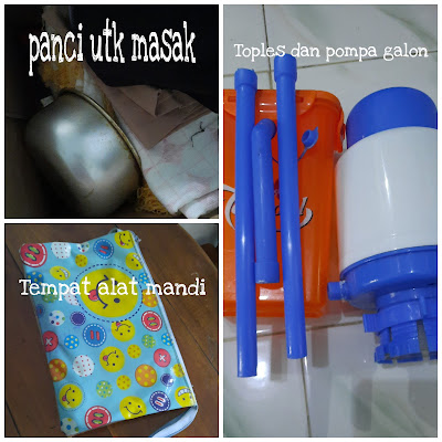 Barang kebutuhan anak kost