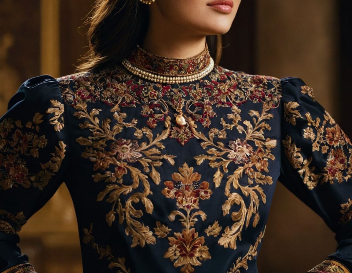 Neck and Sleeves Design for Blouse