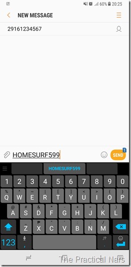 HOMESURF599 registration