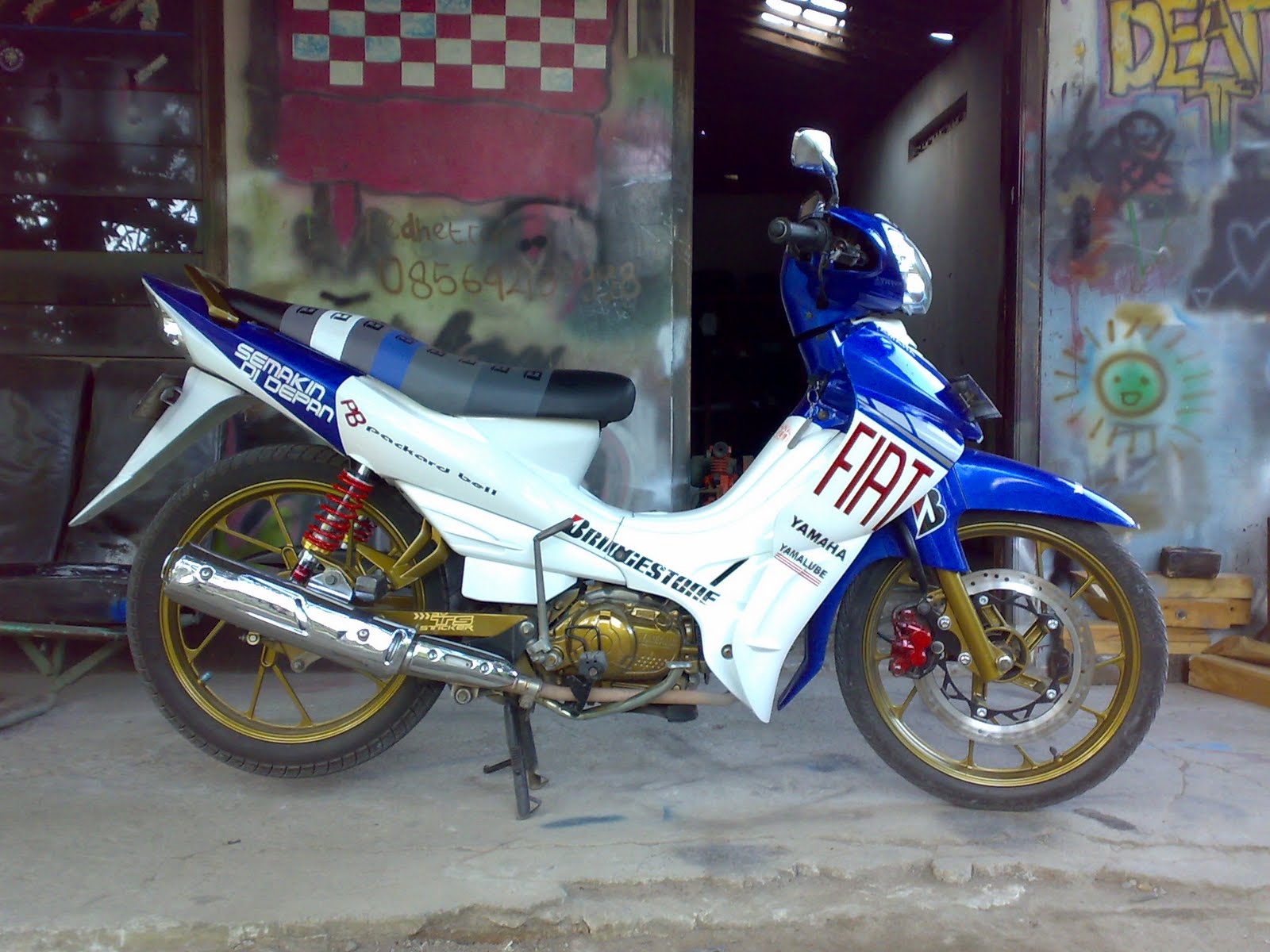 Ide 91 Modifikasi Stiker Jupiter Z 2010 Terupdate Motor Punk