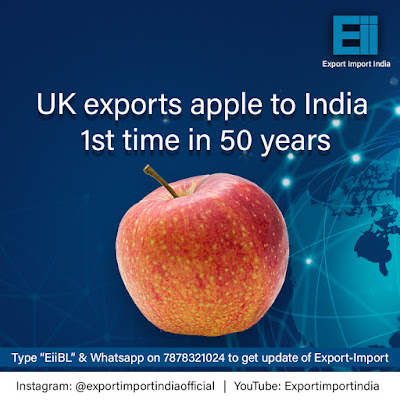 UK exports apple to India for 1st time in 50 years