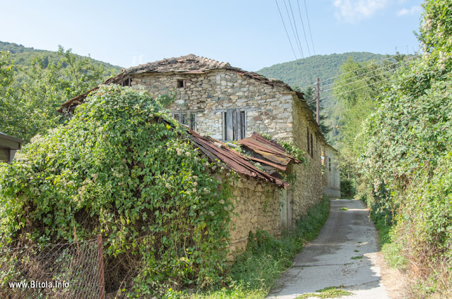 Orehovo village near Bitola, Macedonia