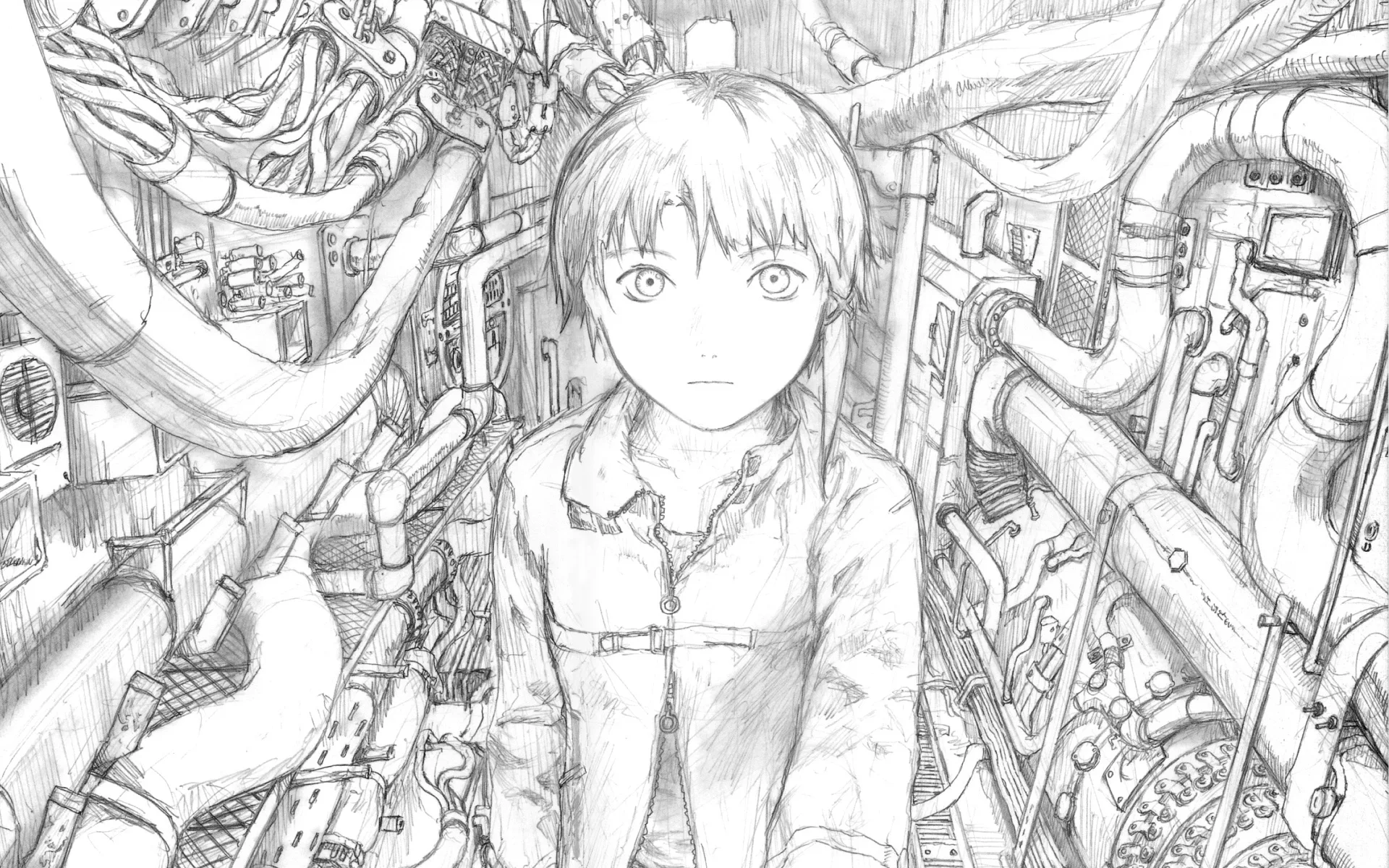 Free Serial Experiments Lain Pic