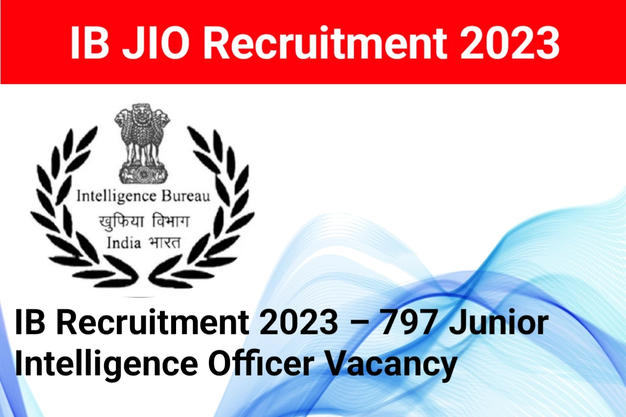 IB JIO Recruitment 2023