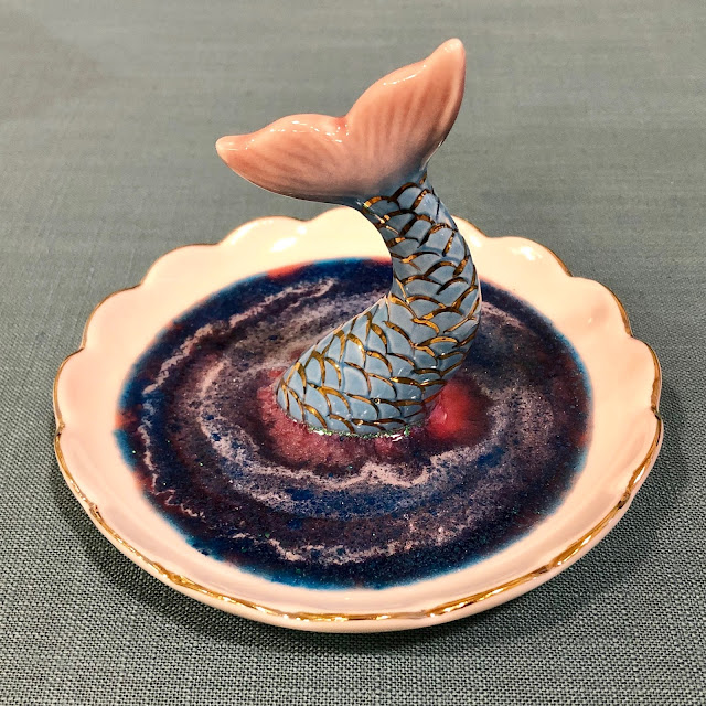 Resin Mermaid Tail from Katherine Tyndall