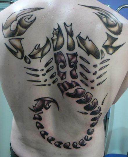 Tatouage Scorpion Tribal Images correspondant Tatouage Scorpion tribal