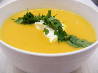 Creamy Sweet Potato Soup (Kremali Tatli Patates Corbasi)