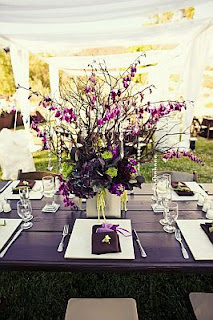  Wedding Decorations, Purples Centerpieces and Flower Arrangements