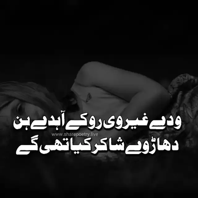 2 lines saraiki poetry of shakir shuja abadi