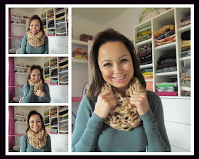 DIY Cowl, easy knitting, spool knitting, loom knitting, easy crafting, DIY scarf