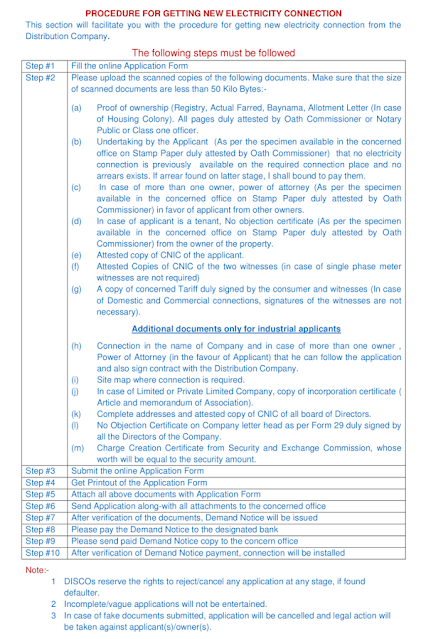 How Apply For ENC Wapda New Connection Online