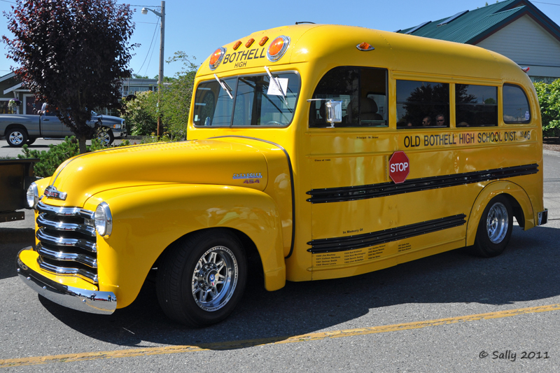 Hot Rod School Bus How come my school bus never looked all shiny and fast