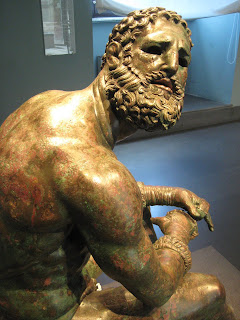 Boxer of Quirinal at the Palazzo Massimo alle Terme.