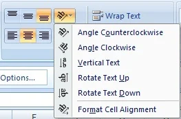 How to Rotate Text in Excel Cells in Hindi (एक्सेल में टेक्स्ट को रोटेट कैसे करे)