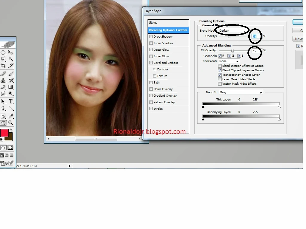 Photoshop Tutorial Cara Make Up Wajah Rionaldojr96lt