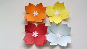 handmade paper flowers