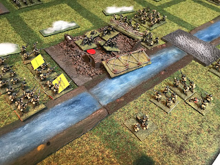 Ors is assaulted by British infantry