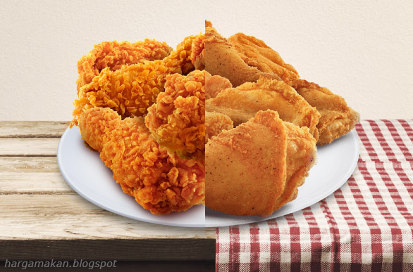 Harga Ayam Goreng KFC (Ala-carte) - Senarai Harga Makanan 