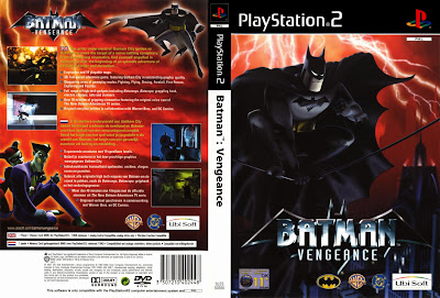 Batman Vengeance PS2 DVD Capa