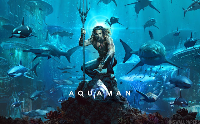 Aquaman 2018 Poster - Jason Momoa