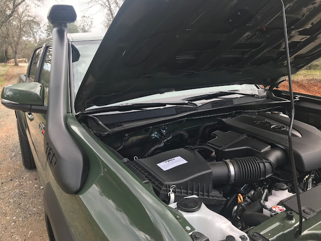 Desert Air Intake on 2020 Toyota Tacoma TRD PRO