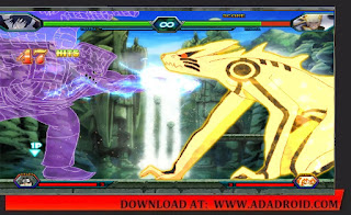 Gameplay Naruto vs Sasuke Mugen Lite Apk