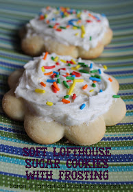 Soft Lofthouse Style Frosted Cookies for Cookie Week: those incredible store-bought frosted cookies, but made at home! #cookies #sugar #frosting