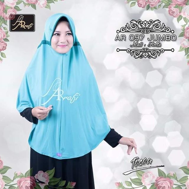 Jilbab Khimar Jumbo Tali