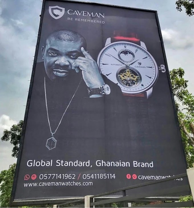 Don Jazzy becomes brand ambassador of  Caveman watches.