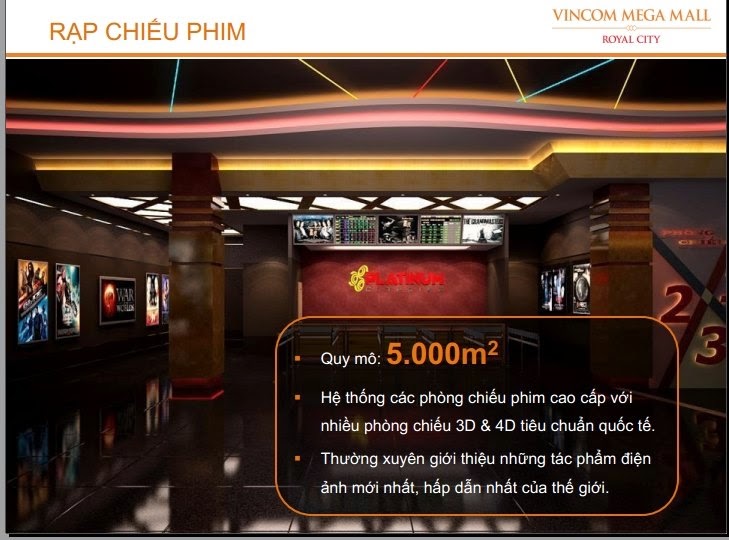 Tiện Ích Dự Án Royal City