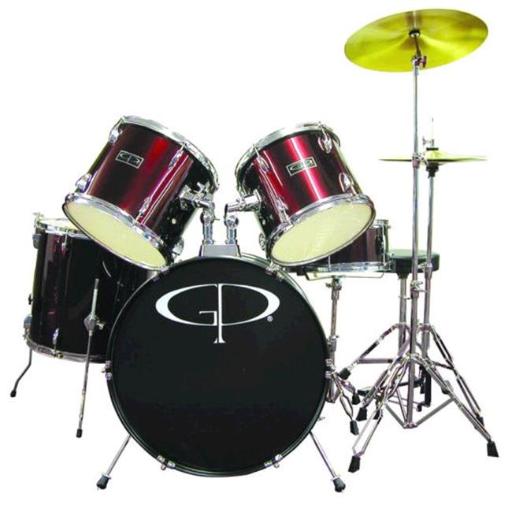 Gp Percussion Player Drum Set Met Wr - GP100WR