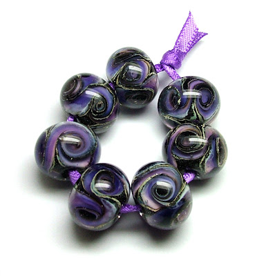 Lampwork Galaxy Beads