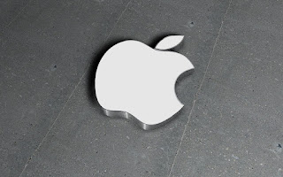 Apple 3D Logo on Wall HD Wallpaper