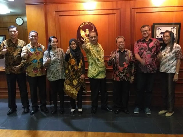 Pemkot Ambon Masuk 25 Besar Seleksi Lapor SP4N