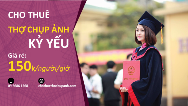 cho thuê thợ chụp ảnh kỷ yếu